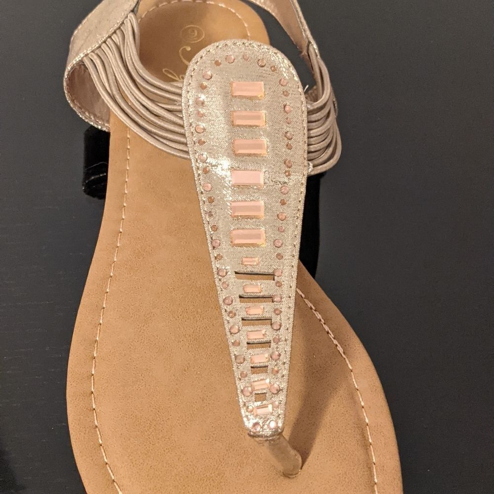 Jynx Womens Sandals Faux Leather - Picture 5 of 8